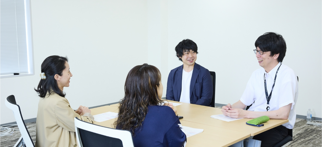 座談会の様子 子どもに「自分もこうなりたい」と思ってもらえる背中を見せたい