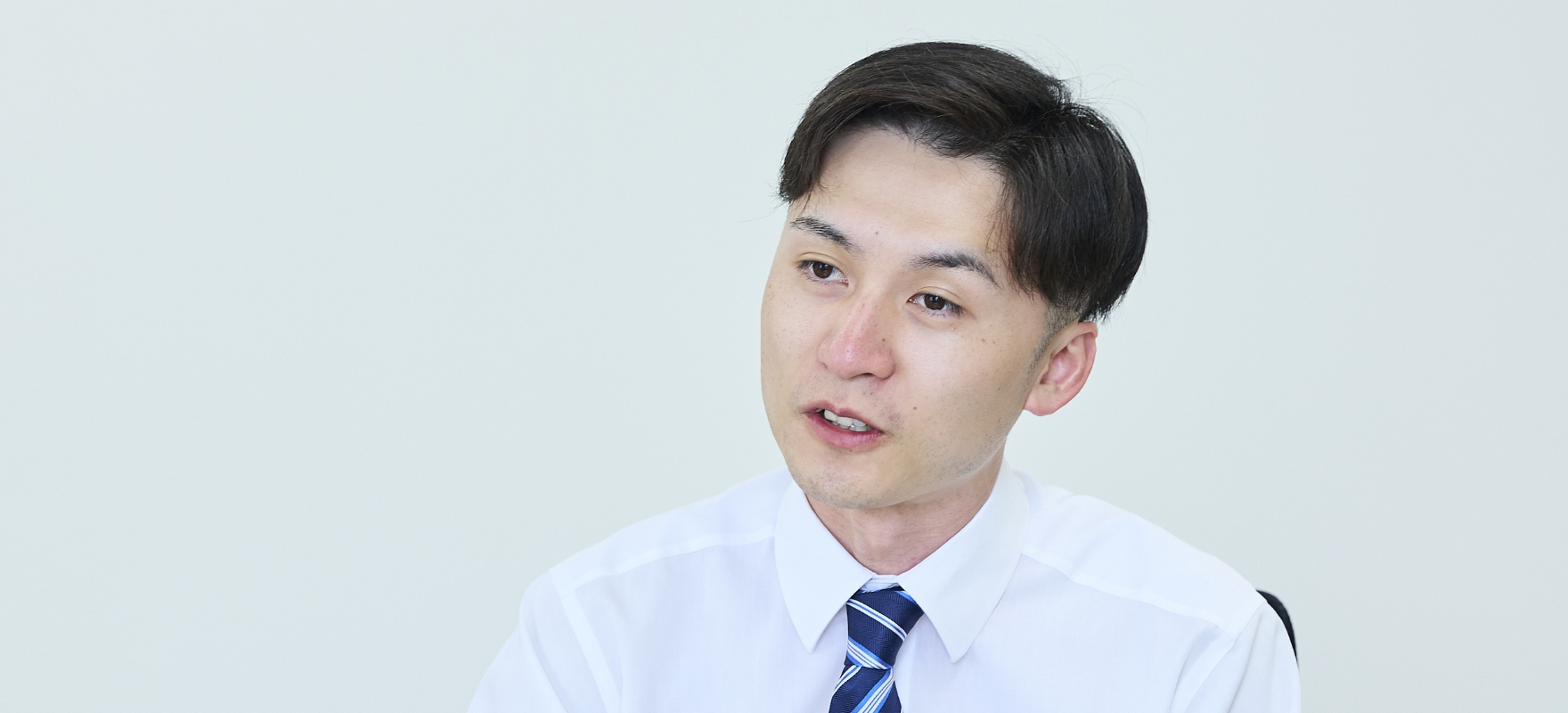 座談会の様子 新人研修で学んだ、チームで成果を出す難しさと、楽しさ。