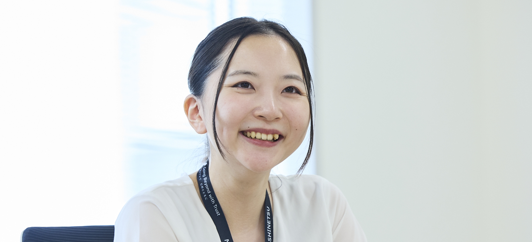 座談会の様子 制度利用を後押ししてくれる環境に感謝。子育てのバトンを後輩につなぐ